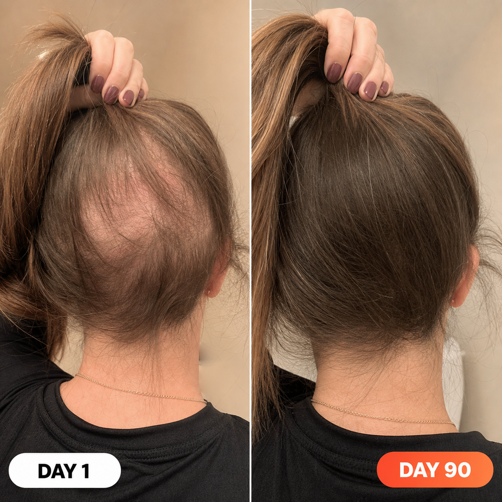 Before and after result example 1